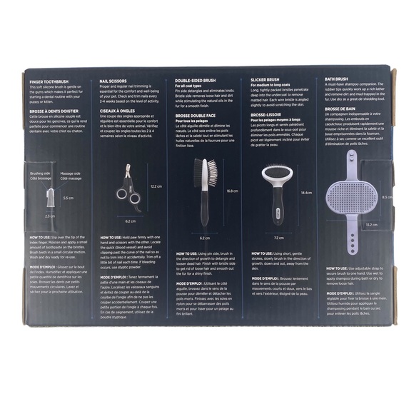 NEW WAHL Pet Grooming Essentials Complete Starter 6 Piece Kit - Picture 2 of 10